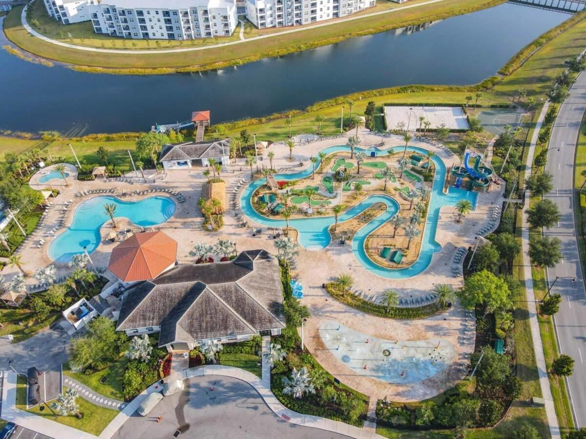 Gorgeous 2Br Lakeview Condo With Waterpark Kissimmee Exterior foto